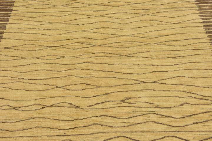 5' 8 x 7' 8 Hand Knotted Kashkuli Gabbeh Wool Rug