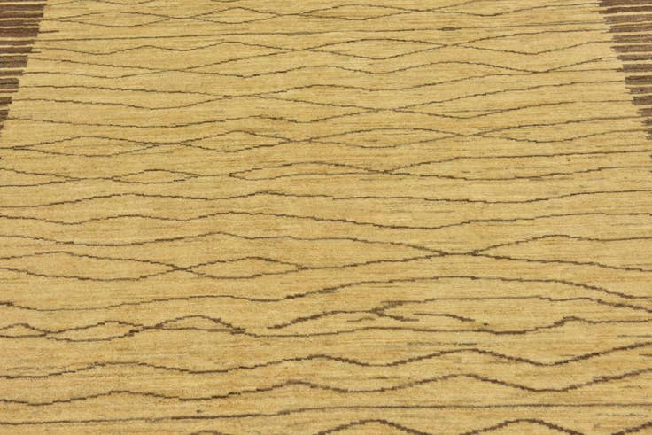 Detail image of 5' 8 x 7' 8 Hand Knotted Kashkuli Gabbeh Wool Rug