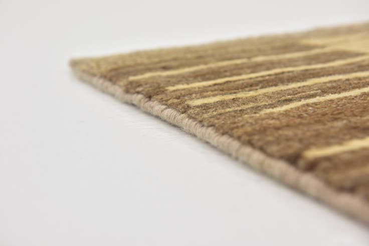 Detail image of 5' 8 x 7' 8 Hand Knotted Kashkuli Gabbeh Wool Rug