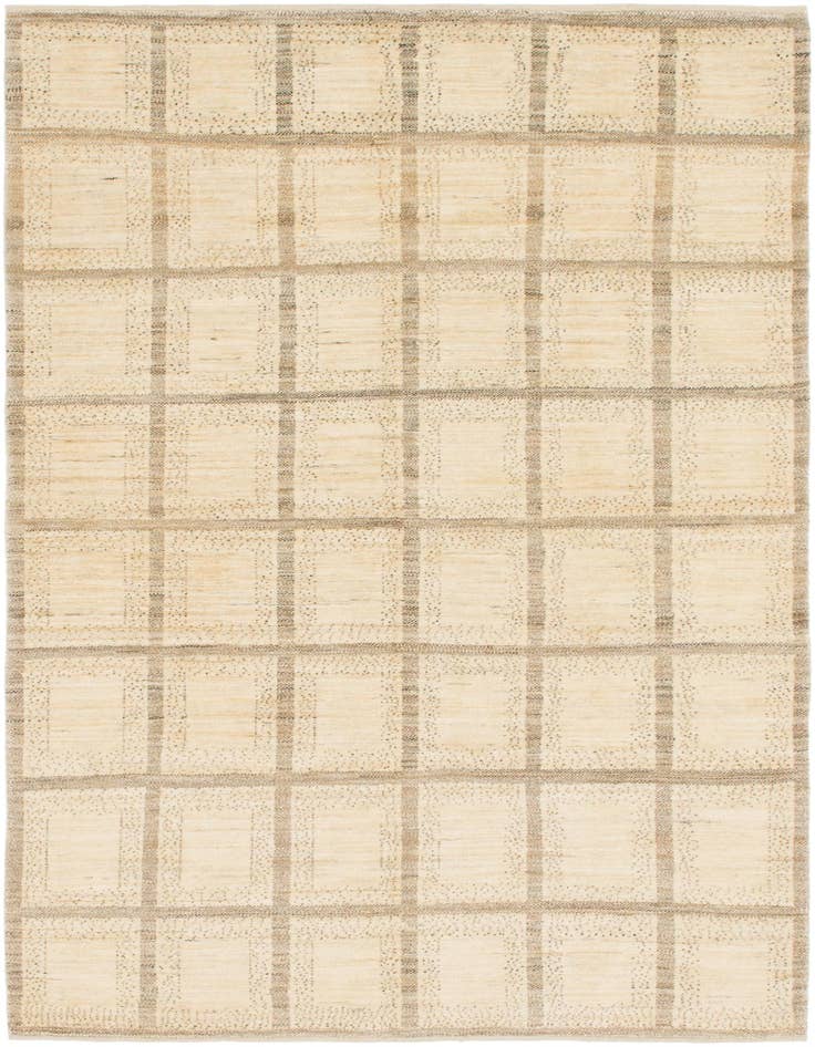 Detail image of 5' 9 x 8' Hand Knotted Kashkuli Gabbeh Wool Rug