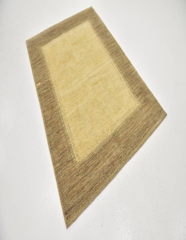 Detail image of 4' 9 x 6' 7  Hand Knotted Kashkuli Gabbeh Wool Rug