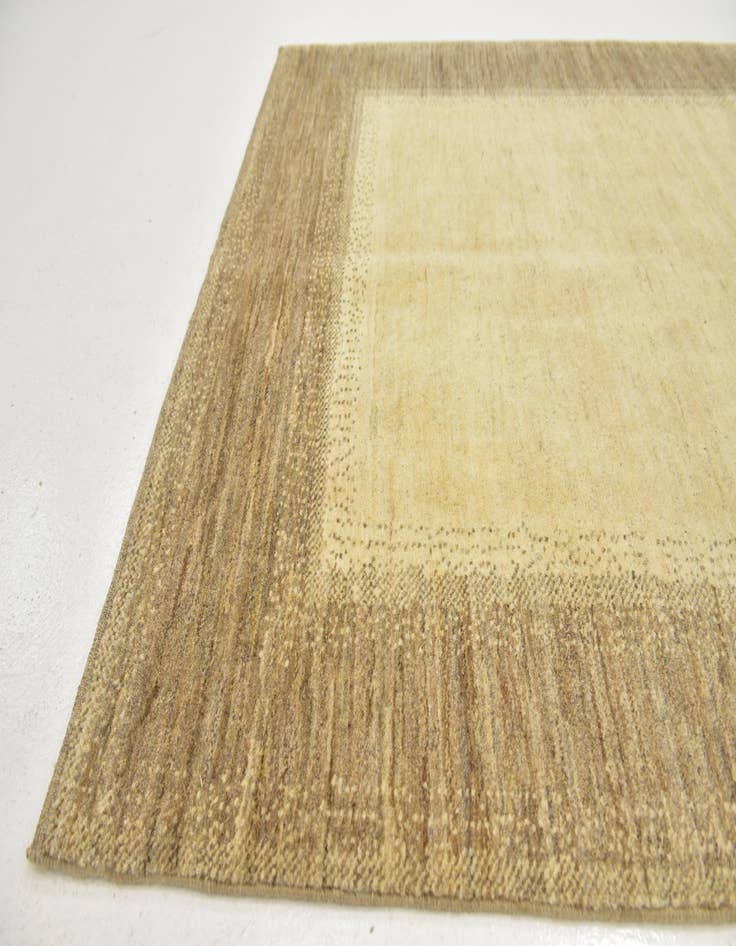 Detail image of 4' 9 x 6' 7  Hand Knotted Kashkuli Gabbeh Wool Rug