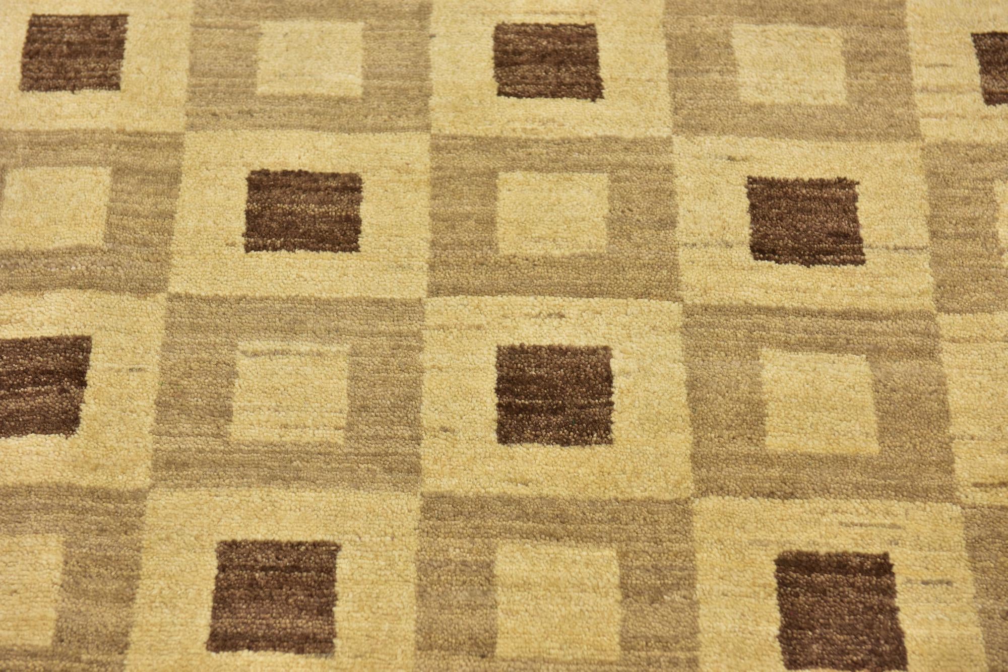 6' 7 x 9' 10 Hand Knotted Kashkuli Gabbeh Wool Rug