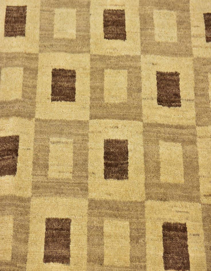 Detail image of 6' 7 x 9' 10  Hand Knotted Kashkuli Gabbeh Wool Rug