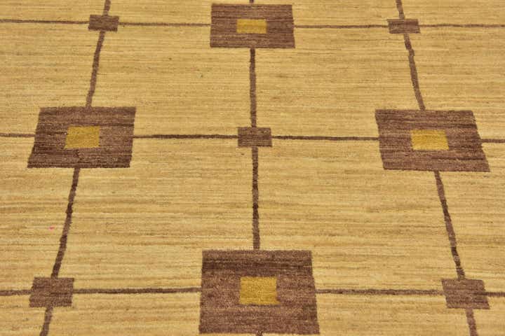 6' 7 x 9' 5 Hand Knotted Kashkuli Gabbeh Wool Rug