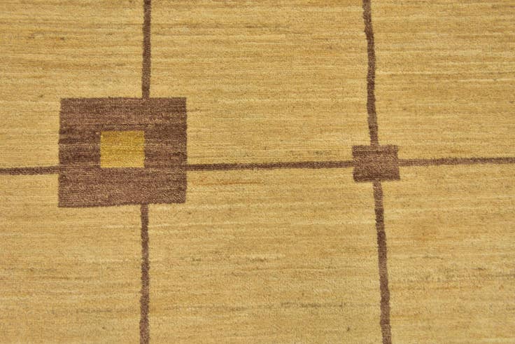 Detail image of 6' 7 x 9' 5 Hand Knotted Kashkuli Gabbeh Wool Rug
