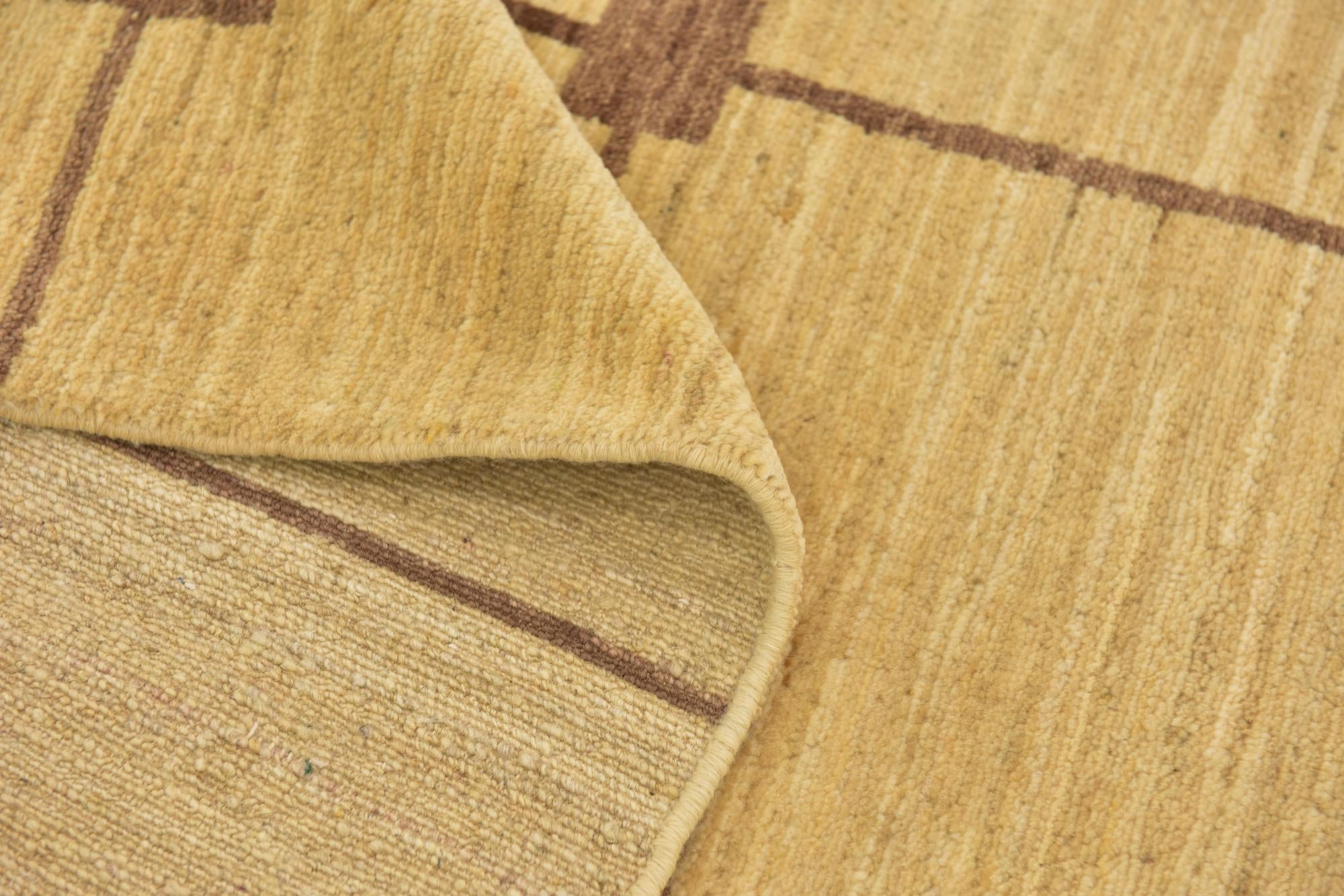 6' 7 x 9' 5 Hand Knotted Kashkuli Gabbeh Wool Rug