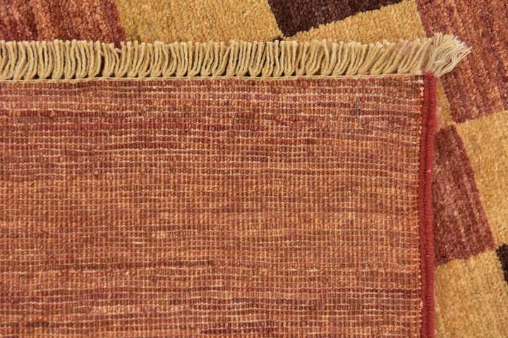 6' 8 x 9' 9 Hand Knotted Kashkuli Gabbeh Wool Rug