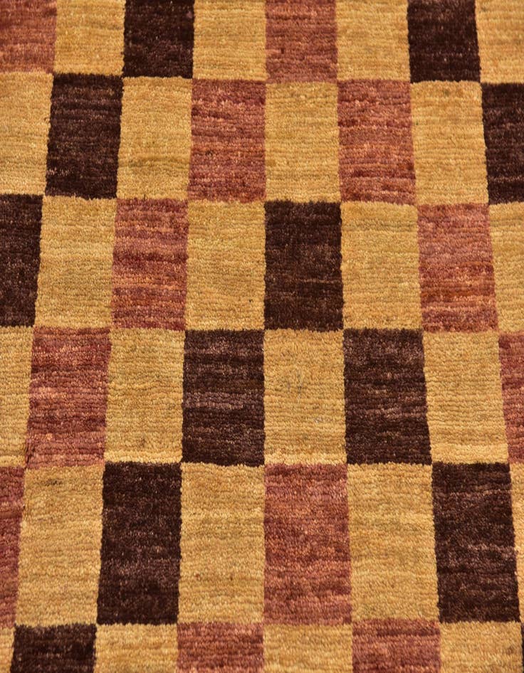 Detail image of 6' 8 x 9' 9  Hand Knotted Kashkuli Gabbeh Wool Rug