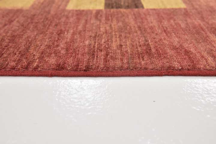 6' 8 x 9' 9 Hand Knotted Kashkuli Gabbeh Wool Rug