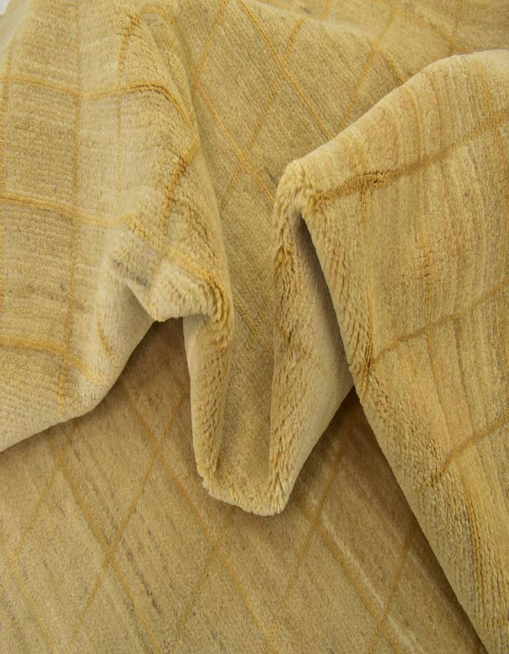 Detail image of 6' 6 x 9' 5  Hand Knotted Kashkuli Gabbeh Wool Rug