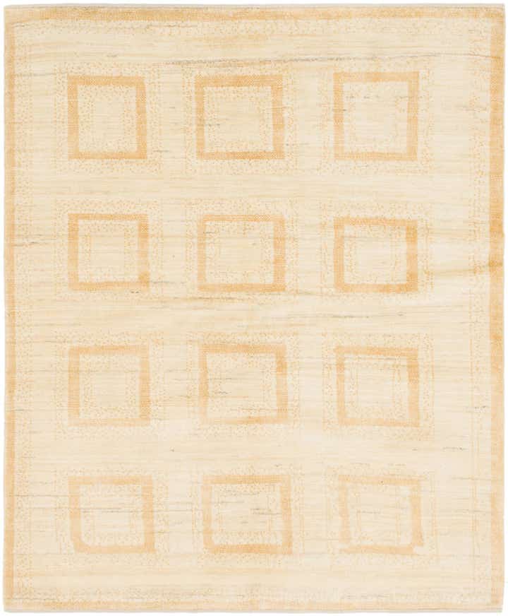 155cm x 190cm Handgeknüpft Kashkuli Gabbeh Wolle Teppich