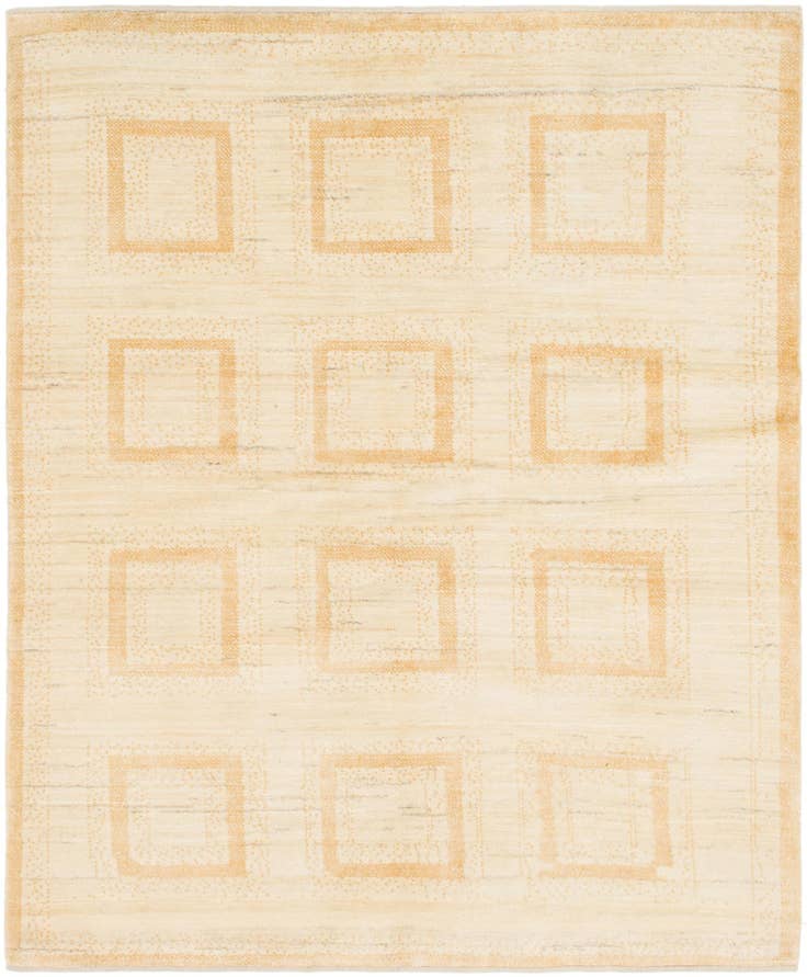 Detailansicht von 155cm x 190cm Handgeknüpft Kashkuli Gabbeh Wolle Teppich