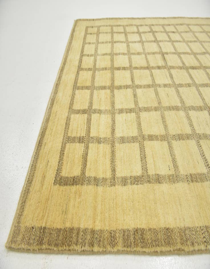 Detail image of 5' x 6' 6  Hand Knotted Kashkuli Gabbeh Wool Rug