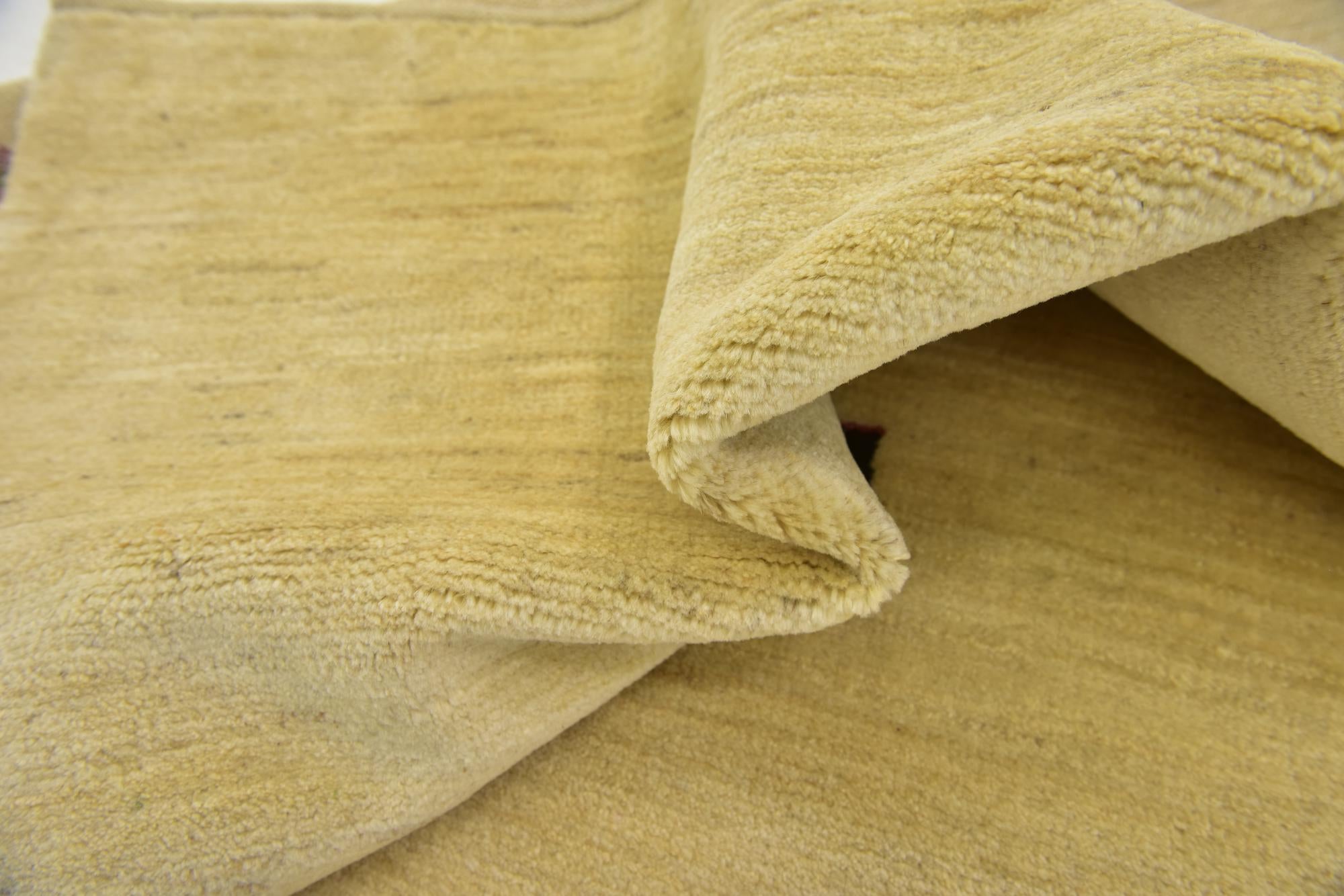 5' x 6' 6 Hand Knotted Kashkuli Gabbeh Wool Rug