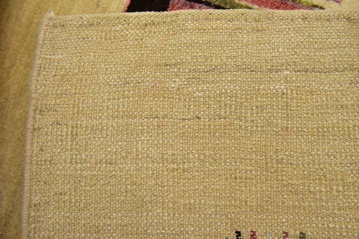 5' x 6' 6 Hand Knotted Kashkuli Gabbeh Wool Rug