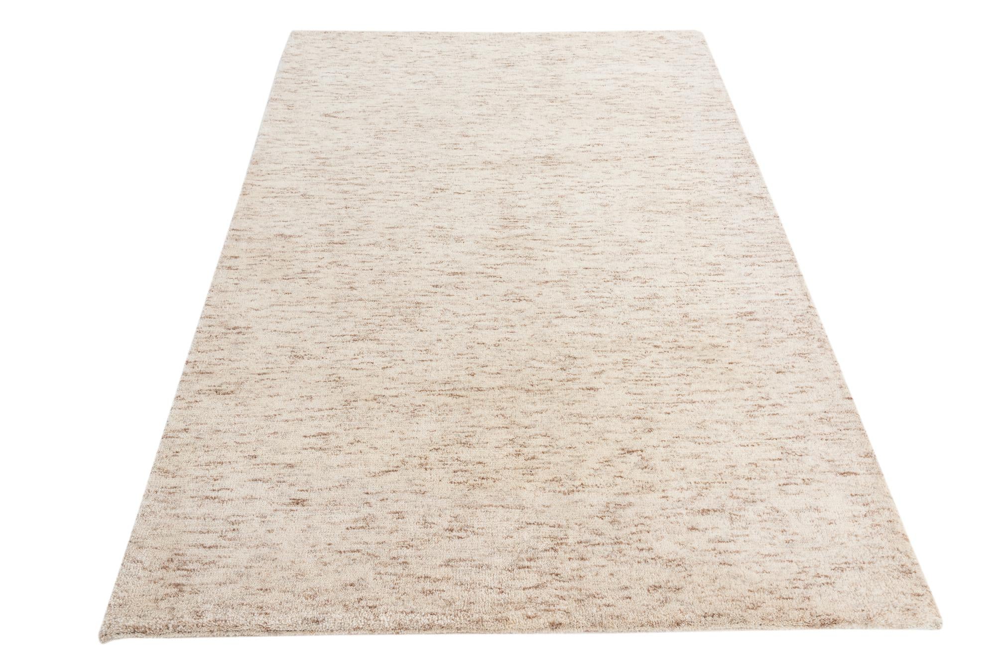 4' 8 x 6' 6 Hand Knotted Kashkuli Gabbeh Wool Rug