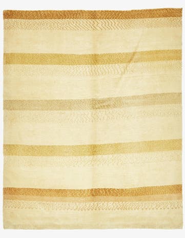 5' 6 x 6' 7 Hand Knotted Kashkuli Gabbeh Persian Wool Rug