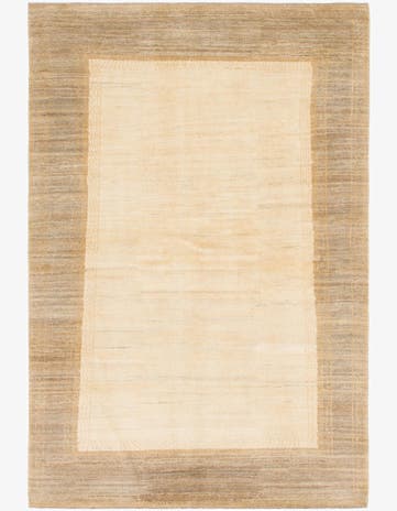 5' 6 x 8' 2 Hand Knotted Kashkuli Gabbeh Wool Rug