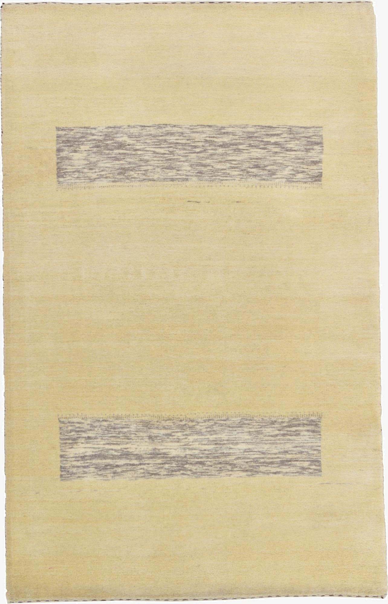 3' 11 x 6' 2  Hand Knotted Kashkuli Gabbeh Oriental Wool Rug