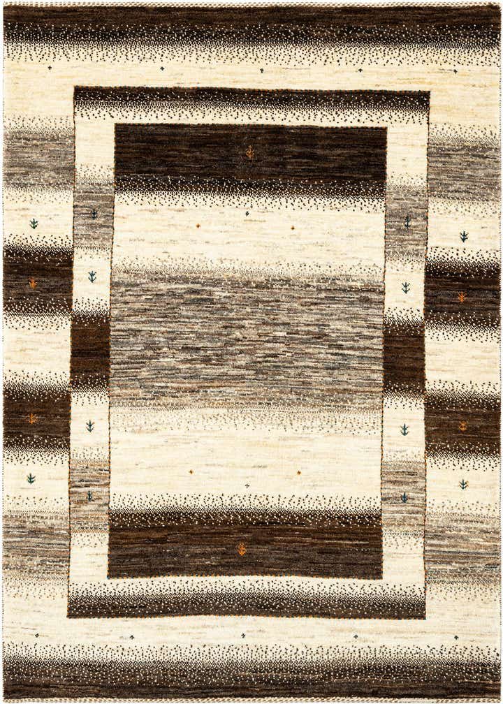 3' 10 x 5' 3 Hand Knotted Kashkuli Rug