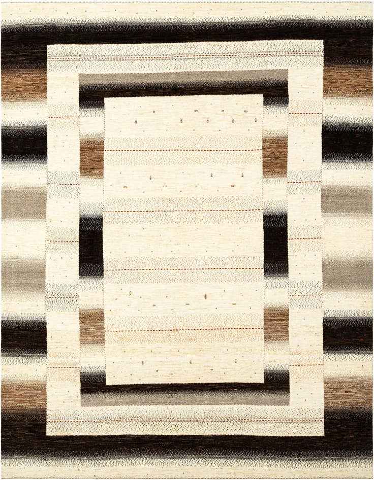 Detail image of 8' 4 x 11' 1 Hand Knotted Kashkuli Rug