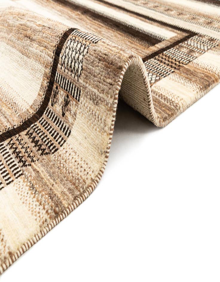 Detail image of 5' x 6' 10 Hand Knotted Kashkuli Rug