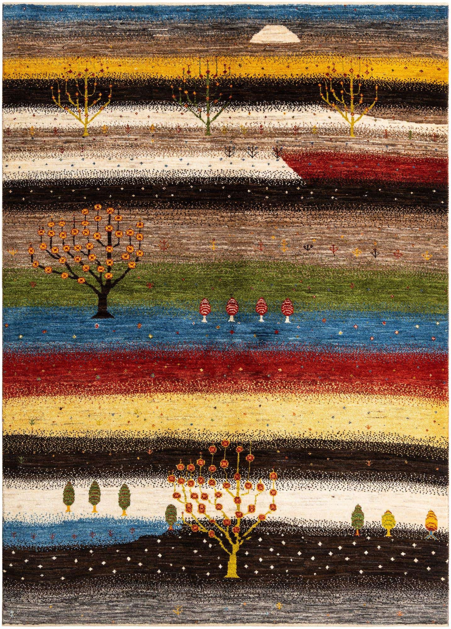 5' 1 x 7' Kashkuli Rug