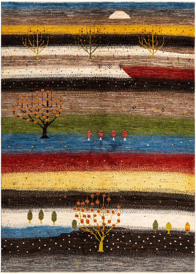 Detail image of 5' 1 x 7' Kashkuli Rug
