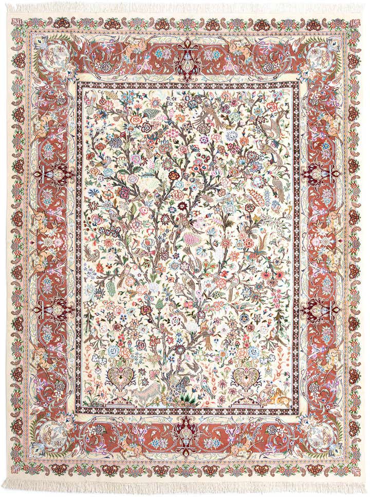9' 6 x 12' 10 Kashmar Wool Rug