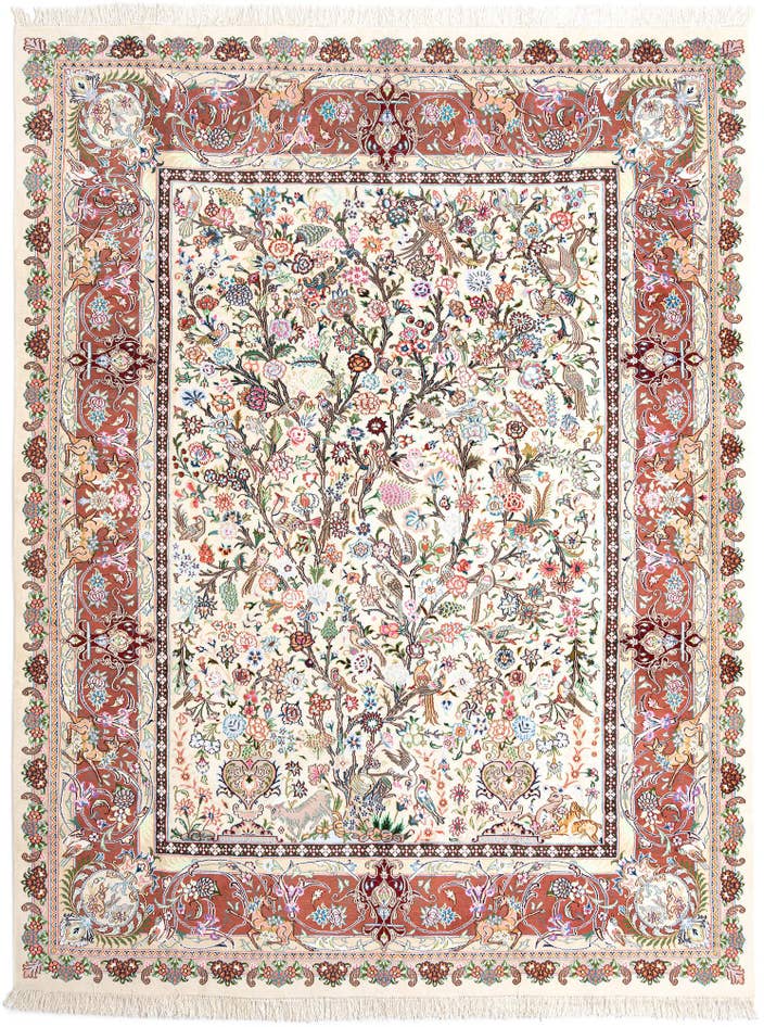 Detail image of 9' 6 x 12' 10 Kashmar Wool Rug