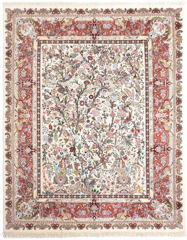 Detail image of 9' 8 x 13' Kashmar Wool Rug
