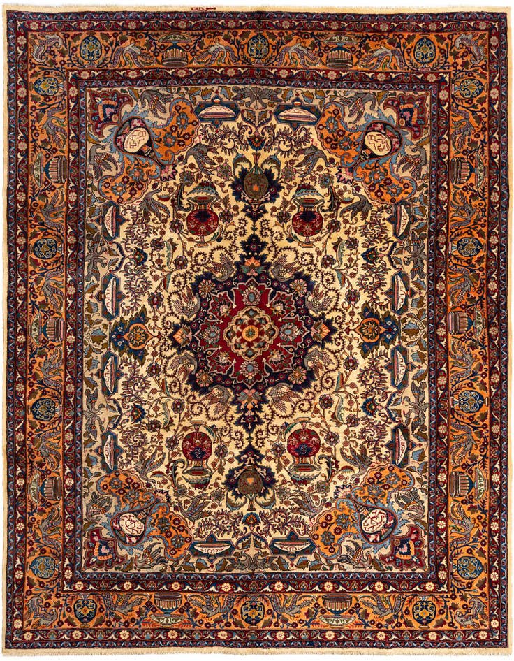 Detail image of 10' x 12' 8 Kashmar Wool Rug