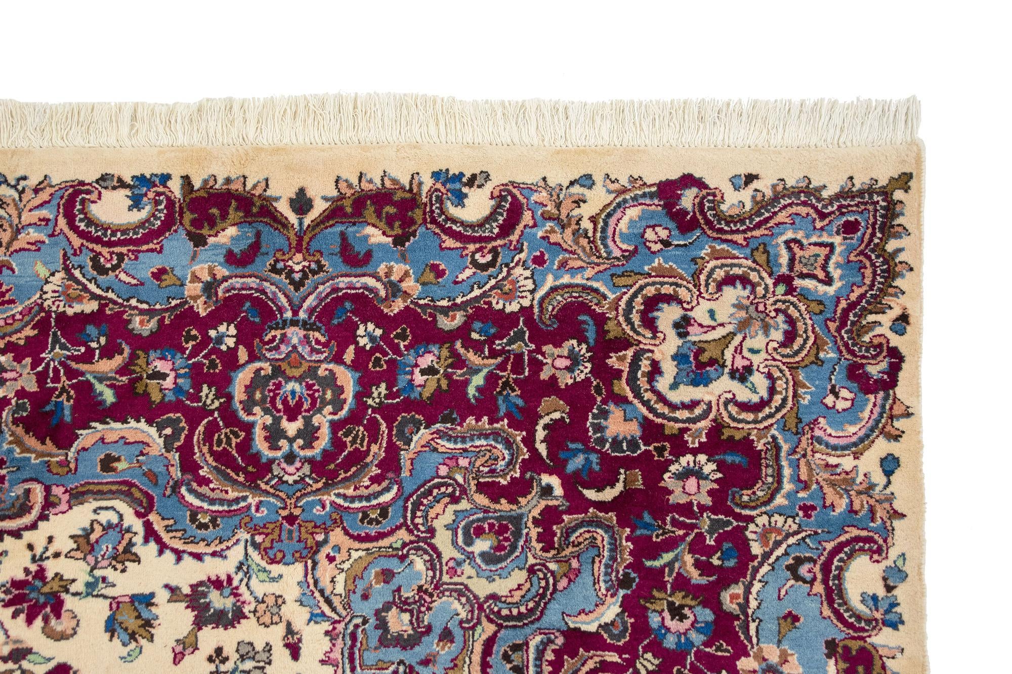 8' 3 x 11' 7 Hand Knotted Kashmar Persian Wool Rug