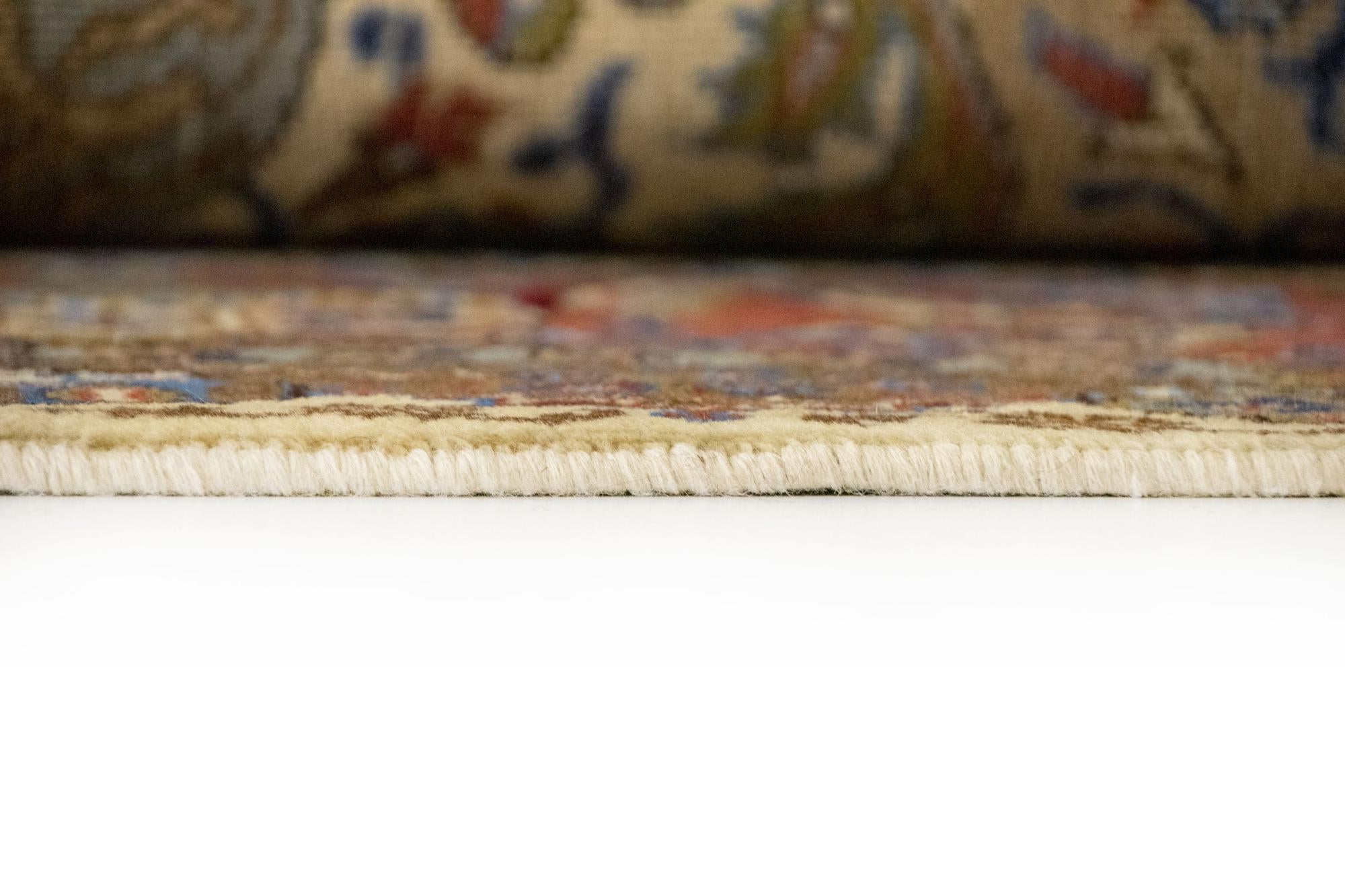 8' 2 x 11' 9 Hand Knotted Kashmar Persian Wool Rug