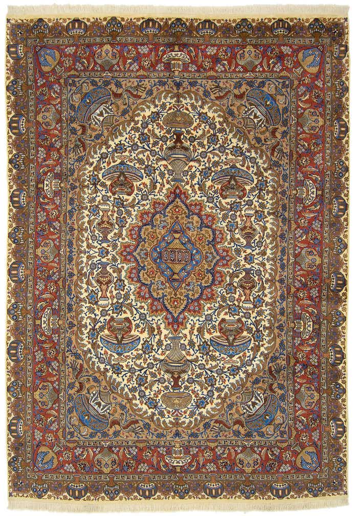 250cm x 360cm Handgeknüpft Kashmar Persisch Wolle Teppich