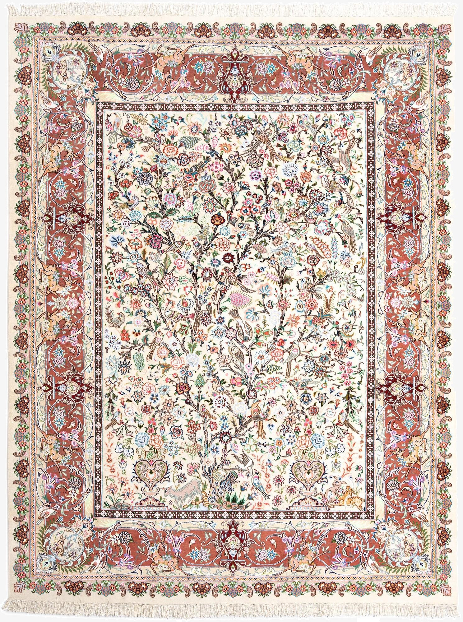 9' 6 x 12' 10 Kashmar Wool Rug