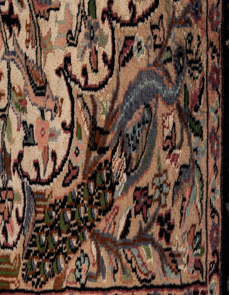 Detail image of 3' 1 x 5' 1  Hand Knotted Kashmir Oriental Rug