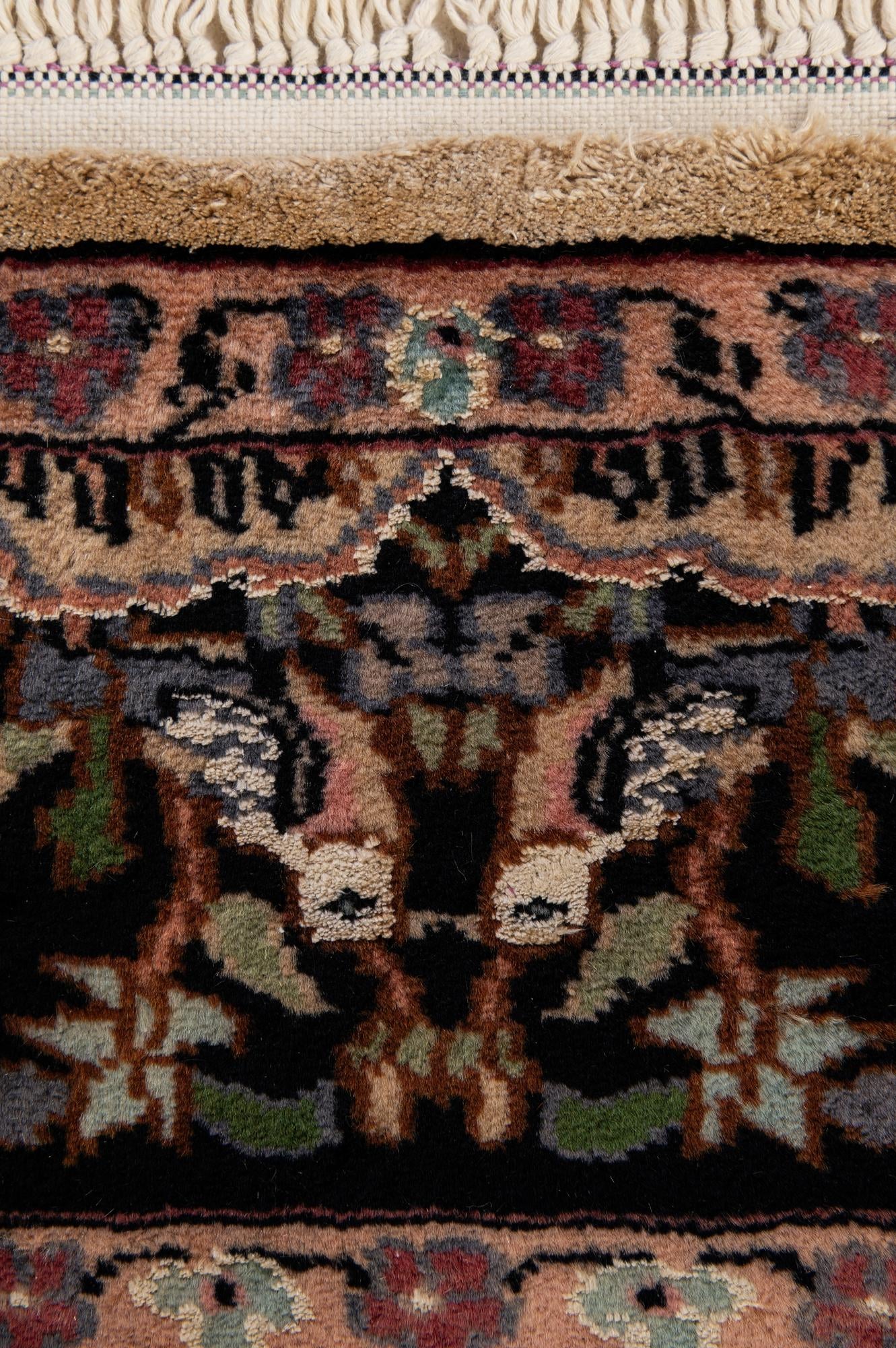 3' 1 x 5' 1 Hand Knotted Kashmir Oriental Rug