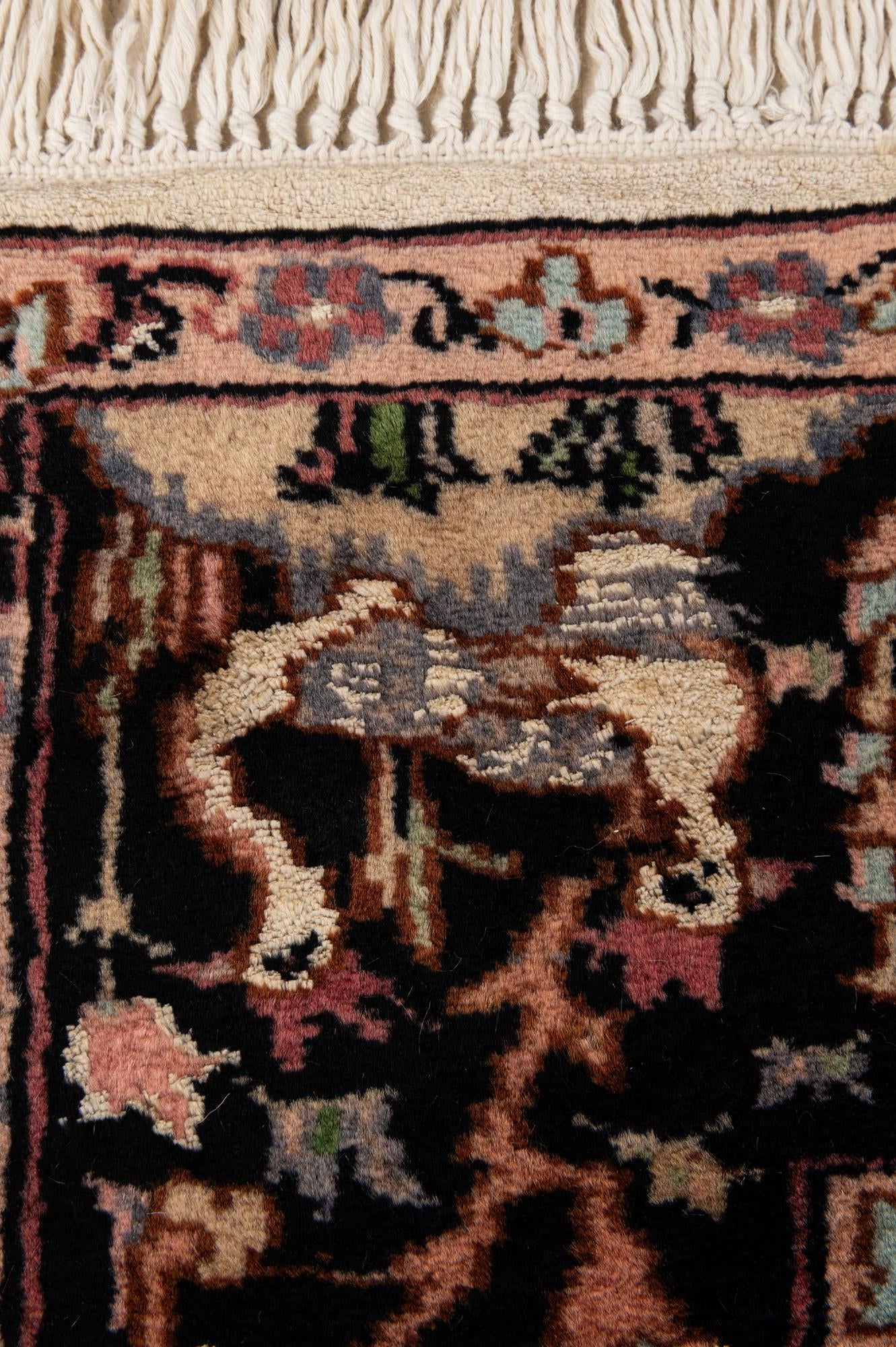3' 1 x 5' 1 Hand Knotted Kashmir Oriental Rug