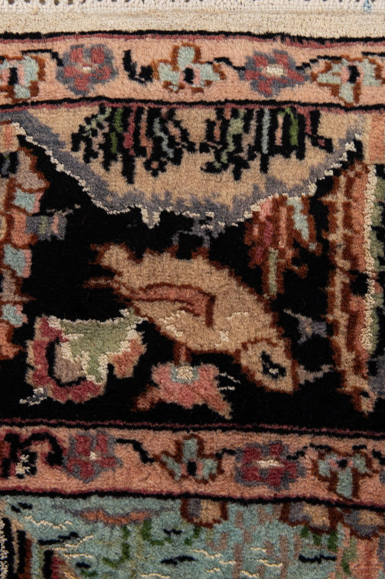 3' 1 x 5' 1 Hand Knotted Kashmir Oriental Rug