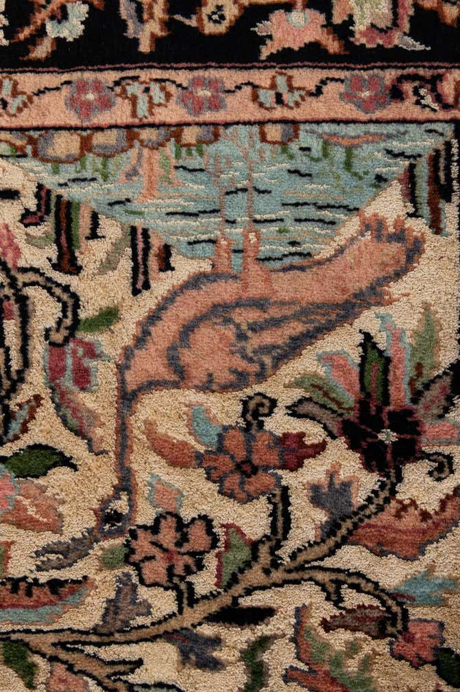 3' 1 x 5' 1 Hand Knotted Kashmir Oriental Rug