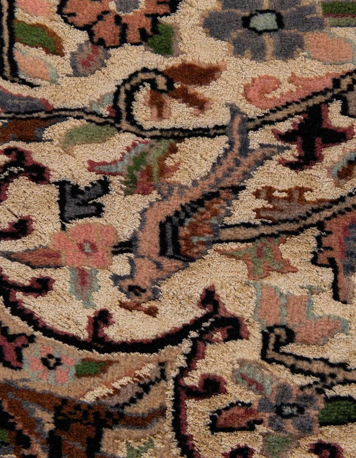 Detail image of 3' 1 x 5' 1  Hand Knotted Kashmir Oriental Rug