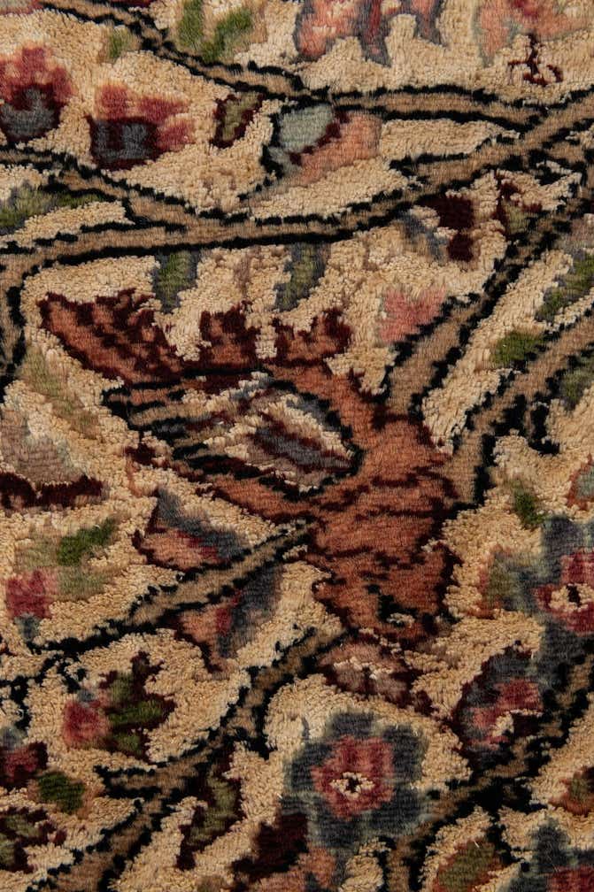 3' 2 x 5' 3 Hand Knotted Kashmir Oriental Rug