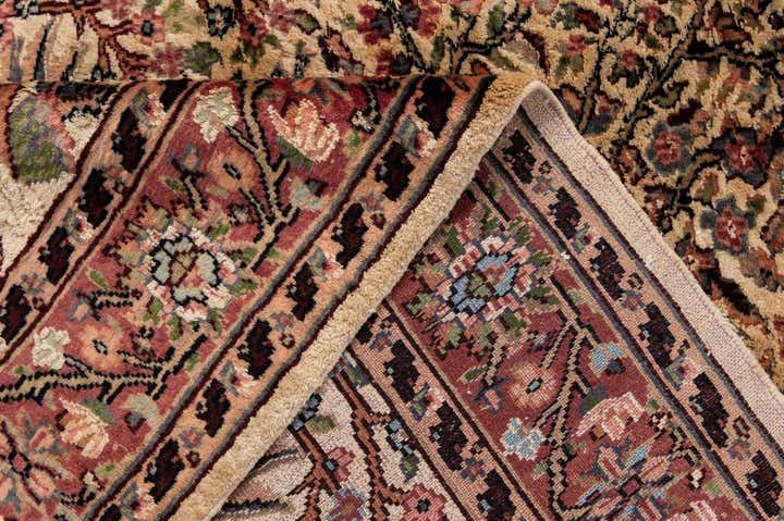 3' 2 x 5' 3 Hand Knotted Kashmir Oriental Rug
