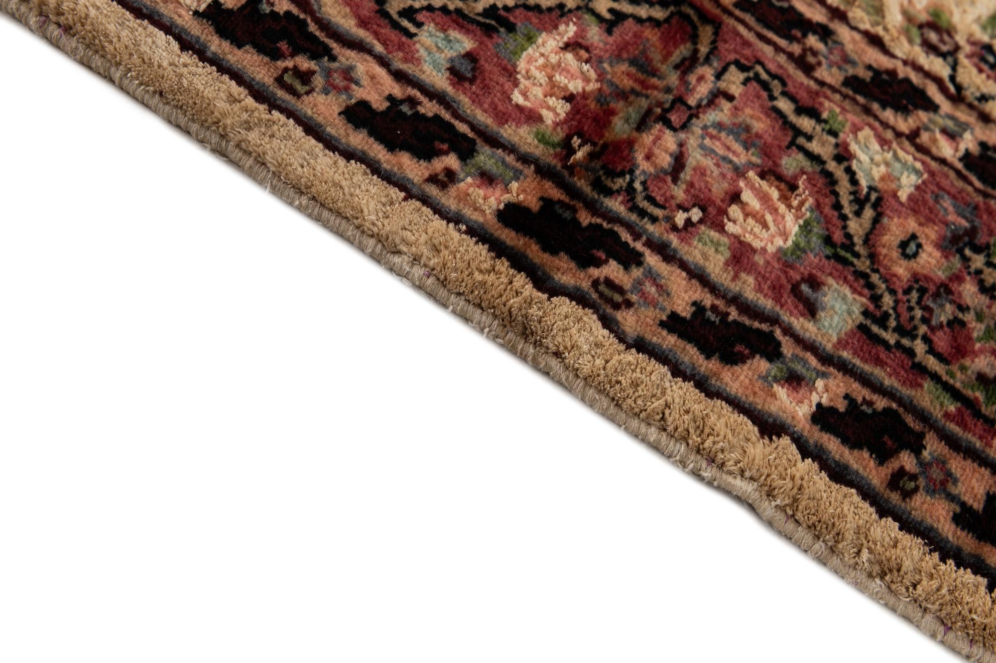 3' 2 x 5' 3 Hand Knotted Kashmir Oriental Rug