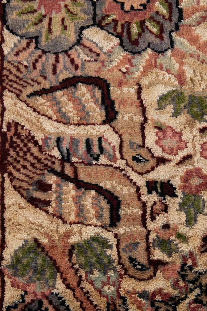3' 2 x 5' 3 Hand Knotted Kashmir Oriental Rug