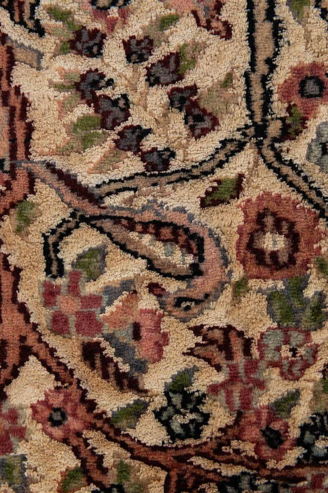 3' 2 x 5' 3 Hand Knotted Kashmir Oriental Rug