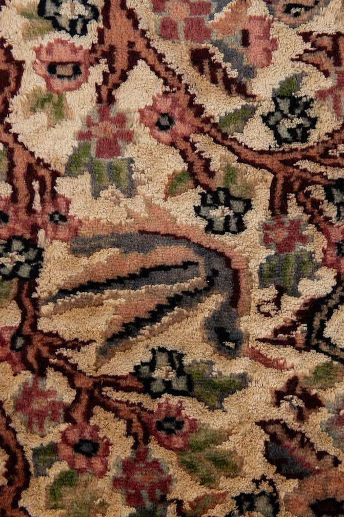 3' 2 x 5' 3 Hand Knotted Kashmir Oriental Rug