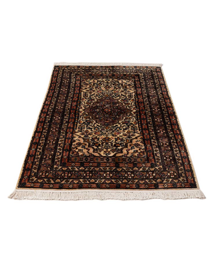 Detail image of 3' 2 x 5' 2 Hand Knotted Kashmir Oriental Rug
